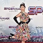 Xochitl Gomez at an event for Spider-Man: No Way Home (2021)