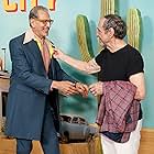 Jeff Goldblum and F. Murray Abraham at an event for Asteroid (2021)