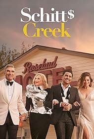 Catherine O'Hara, Eugene Levy, Annie Murphy, and Dan Levy in Schitt's Creek (2015)