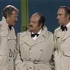 William Conrad, Dick Martin, and Dan Rowan in Rowan & Martin's Laugh-In (1967)