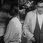 Toshirô Mifune and Kyôko Kagawa in The Bad Sleep Well (1960)