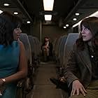 Melissa Benoist and Christina Elmore in The Girls on the Bus (2024)