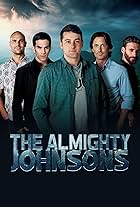 Timothy Balme, Dean O'Gorman, Jared Turner, Ben Barrington, and Emmett Skilton in The Almighty Johnsons (2011)