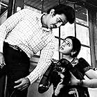 Sridevi and Kamal Haasan in Moondram Pirai (1982)