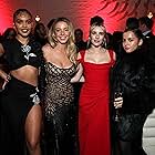 Emma Roberts, Sydney Sweeney, Isabela Merced, and Celeste O'Connor at an event for Madame Web (2024)