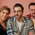 Zachary Quinto, Rightor Doyle, and Lukas Gage at an event for Down Low (2023)