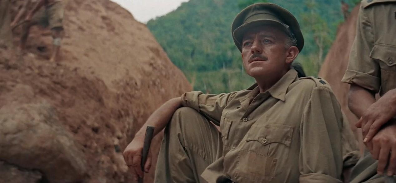 Alec Guinness in The Bridge on the River Kwai (1957)