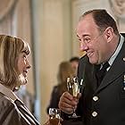 James Gandolfini and Mimi Kennedy in In the Loop (2009)