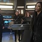Michelle Yeoh, Anthony Rapp, Sonequa Martin-Green, and Mary Wiseman in People of Earth (2020)