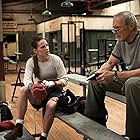 Clint Eastwood and Hilary Swank in Million Dollar Baby (2004)