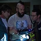 Dermot Mulroney, Angus Sampson, and Leigh Whannell in Insidious: Chapter 3 (2015)