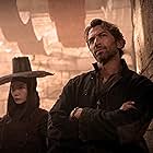 Bae Doona and Michiel Huisman in Rebel Moon - Part One: A Child of Fire (2023)