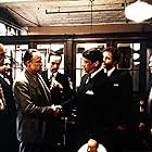 Marlon Brando, Robert Duvall, James Caan, John Cazale, Abe Vigoda, Richard S. Castellano, and Al Lettieri in The Godfather (1972)