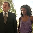 Sara Martins and Ben Miller in Death in Paradise (2011)