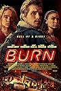 Josh Hutcherson, Suki Waterhouse, and Tilda Cobham-Hervey in Burn (2019)