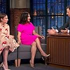 Seth Meyers, Jenni Konner, and Lena Dunham in Late Night with Seth Meyers (2014)
