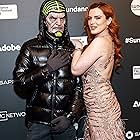 Eddie Alcazar and Bella Thorne at an event for Divinity (2023)