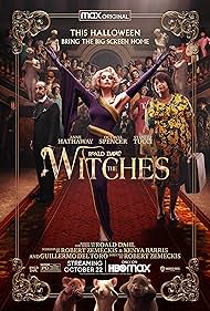 Stanley Tucci, Anne Hathaway, Kristin Chenoweth, Josette Simon, Octavia Spencer, Orla O'Rourke, and Jahzir Bruno in The Witches (2020)