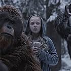 Karin Konoval, Andy Serkis, Terry Notary, Michael Adamthwaite, and Amiah Miller in War for the Planet of the Apes (2017)