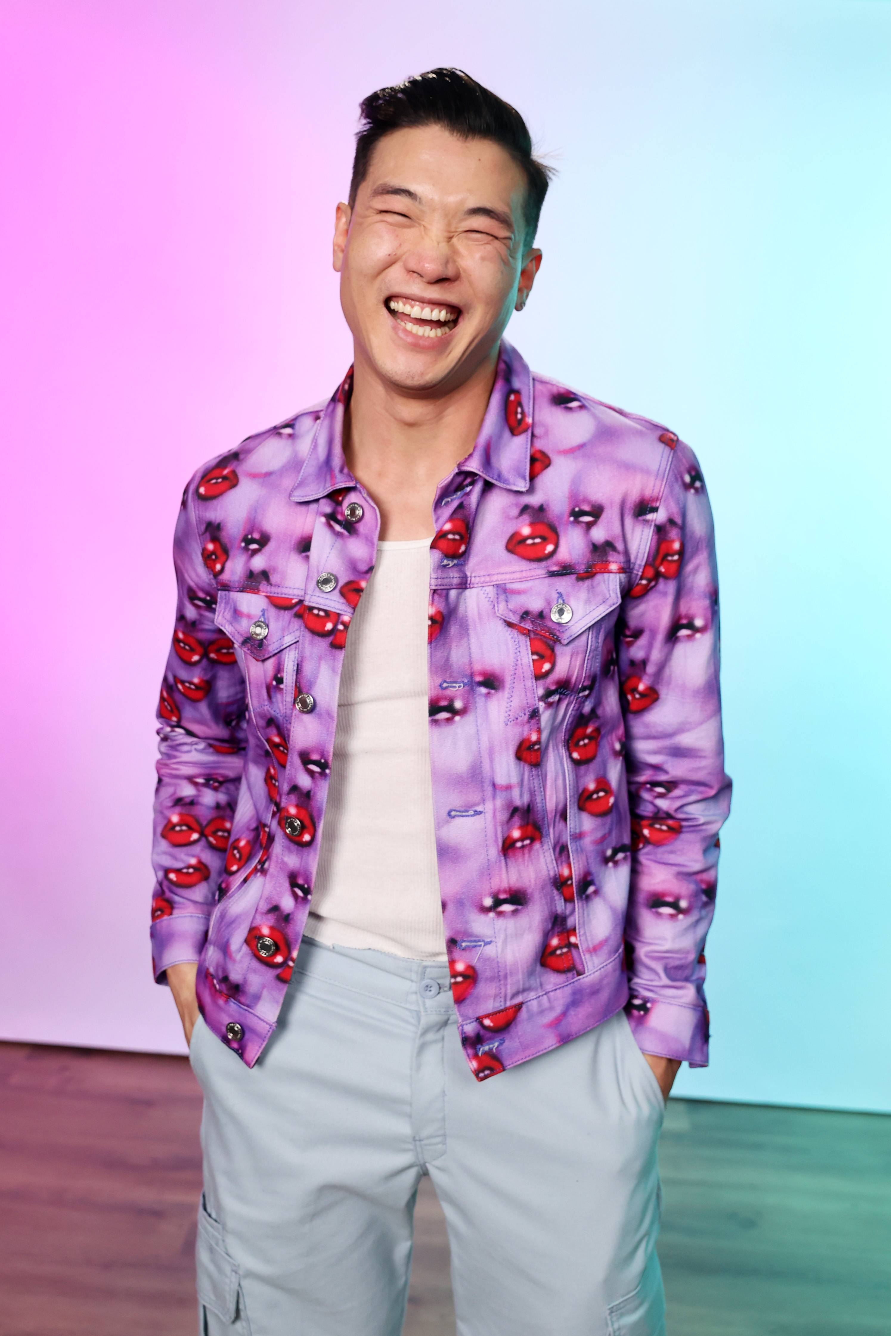 Joel Kim Booster at an event for Chrissy & Dave Dine Out (2024)