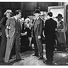 Jean Harlow, Emmett Corrigan, Jean Hersholt, Walter Huston, Tully Marshall, J. Carrol Naish, and Sandy Roth in The Beast of the City (1932)