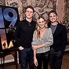 Sarah Jessica Parker, George MacKay, and Dean-Charles Chapman at an event for 1917 (2019)