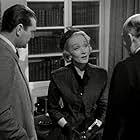 Marlene Dietrich, Jack Hawkins, and Ronald Squire in No Highway in the Sky (1951)