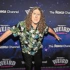 'Weird Al' Yankovic and Slaven Vlasic at an event for Weird: The Al Yankovic Story (2022)