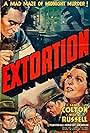 Thurston Hall, Scott Kolk, Arthur Loft, and Mary Russell in Extortion (1938)
