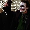 Michael Caine and Heath Ledger in The Dark Knight (2008)