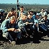 Paul Newman, Dennis Hopper, George Kennedy, Harry Dean Stanton, J.D. Cannon, Richard Davalos, Robert Drivas, Warren Finnerty, and Chuck Hicks in Cool Hand Luke (1967)