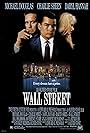 Michael Douglas, Charlie Sheen, and Daryl Hannah in Wall Street (1987)