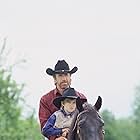 Chuck Norris and Haley Joel Osment in Walker, Texas Ranger (1993)