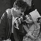Charles Chaplin and Edna Purviance in A Dog's Life (1918)