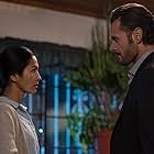 Elodie Yung and Adan Canto in The Cleaning Lady (2022)