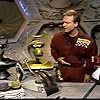 Trace Beaulieu, Joel Hodgson, Jef Maynard, and Kevin Murphy in Mystery Science Theater 3000 (1988)