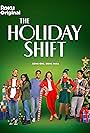 Jean-Luc Bilodeau, Varun Saranga, Devyn Nekoda, Brielle Robillard, Michael Delleva, and Nadine Bhabha in The Holiday Shift (2023)