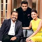 Karan Johar, Anurag Kashyap, and Anushka Sharma in Koffee with Karan (2004)