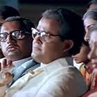 Gautami, Mohanlal, Prakash Raj, and Revathi in Iruvar (1997)