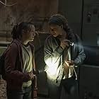 Storm Reid and Bella Ramsey in Left Behind (2023)