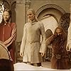 Elijah Wood, Viggo Mortensen, Ian McKellen, Orlando Bloom, Billy Boyd, Dominic Monaghan, and John Rhys-Davies in The Lord of the Rings: The Return of the King (2003)