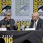 Patrick Stewart and Alex Kurtzman at an event for Star Trek: Picard (2020)