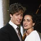 Hugh Grant and Andie MacDowell in Four Weddings and a Funeral (1994)