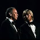 Frank Sinatra and John Denver perform for "Sinatra and Friends" television special 1977 ABC © 1978 Bud Gray