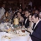 Olivia de Havilland, Vivien Leigh, Laurence Olivier, and David O. Selznick