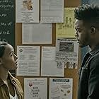 Janelle Monáe and Stephan James in Meters (2020)