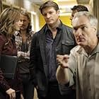 Dennis Cockrum, Nathan Fillion, and Stana Katic in Castle (2009)