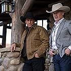 Kevin Costner and Neal McDonough in Yellowstone (2018)