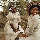 Halle Bailey and Phylicia Pearl Mpasi in The Color Purple (2023)