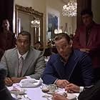 Alan Arkin, Peter Appel, John G. Brennan, Kamal Ahmed, Vincent Pastore, and Brian Tarantina in The Jerky Boys (1995)
